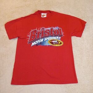 Winners Circle NASCAR Bristol T-Shirt Size Medium‎ Red